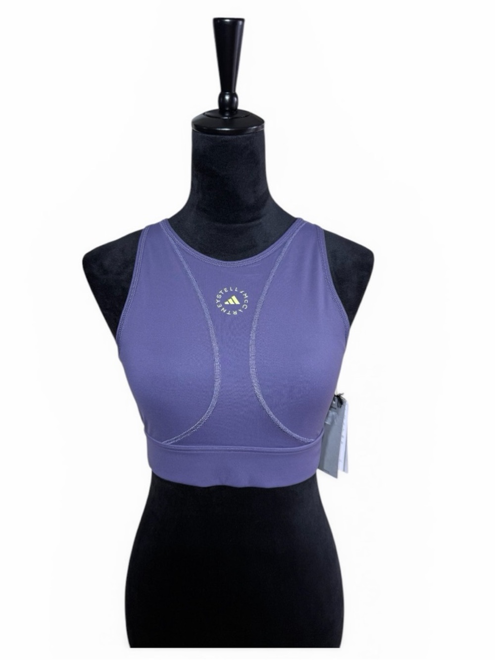 adidas by Stella McCartney Lavender Sports Bra Crop Tank NWT